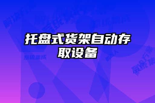 托盤(pán)式貨架自動(dòng)存取設備