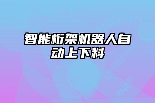 智能桁架機器人自動(dòng)上下料