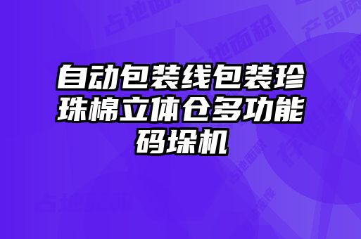 自動(dòng)包裝線(xiàn)包裝珍珠棉立體倉多功能碼垛機